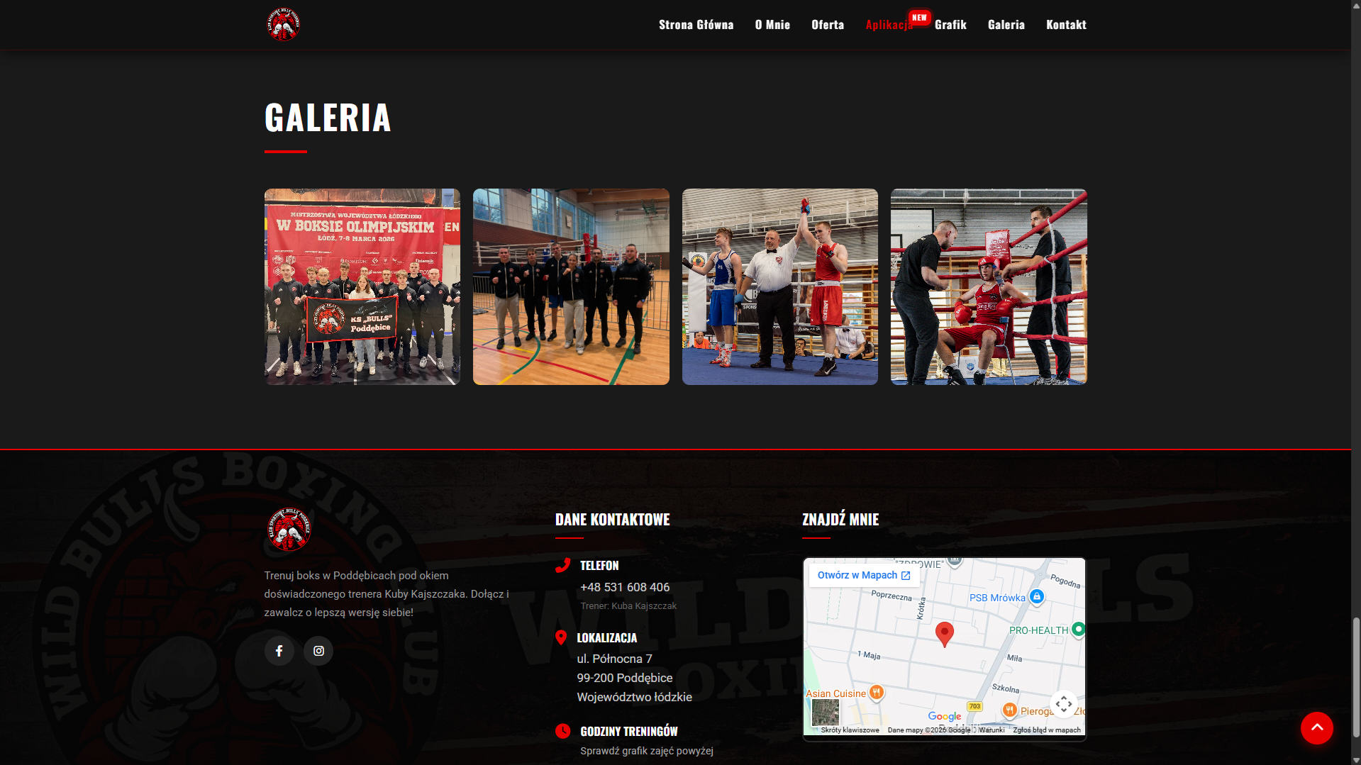 Strona Klubu Bokserskiego KS Bulls